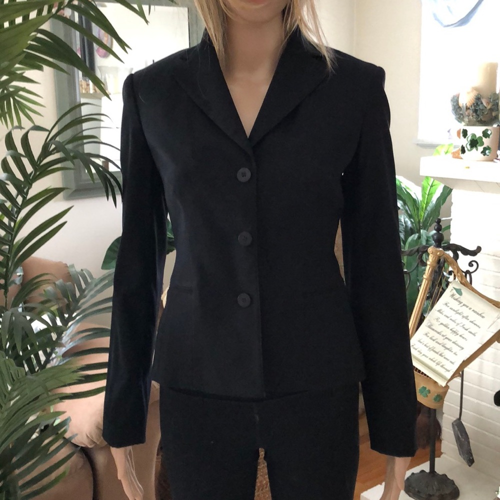 Laundry black blazer